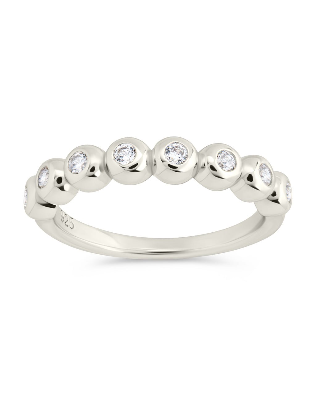 Trisha CZ Bezel Ring - view 6