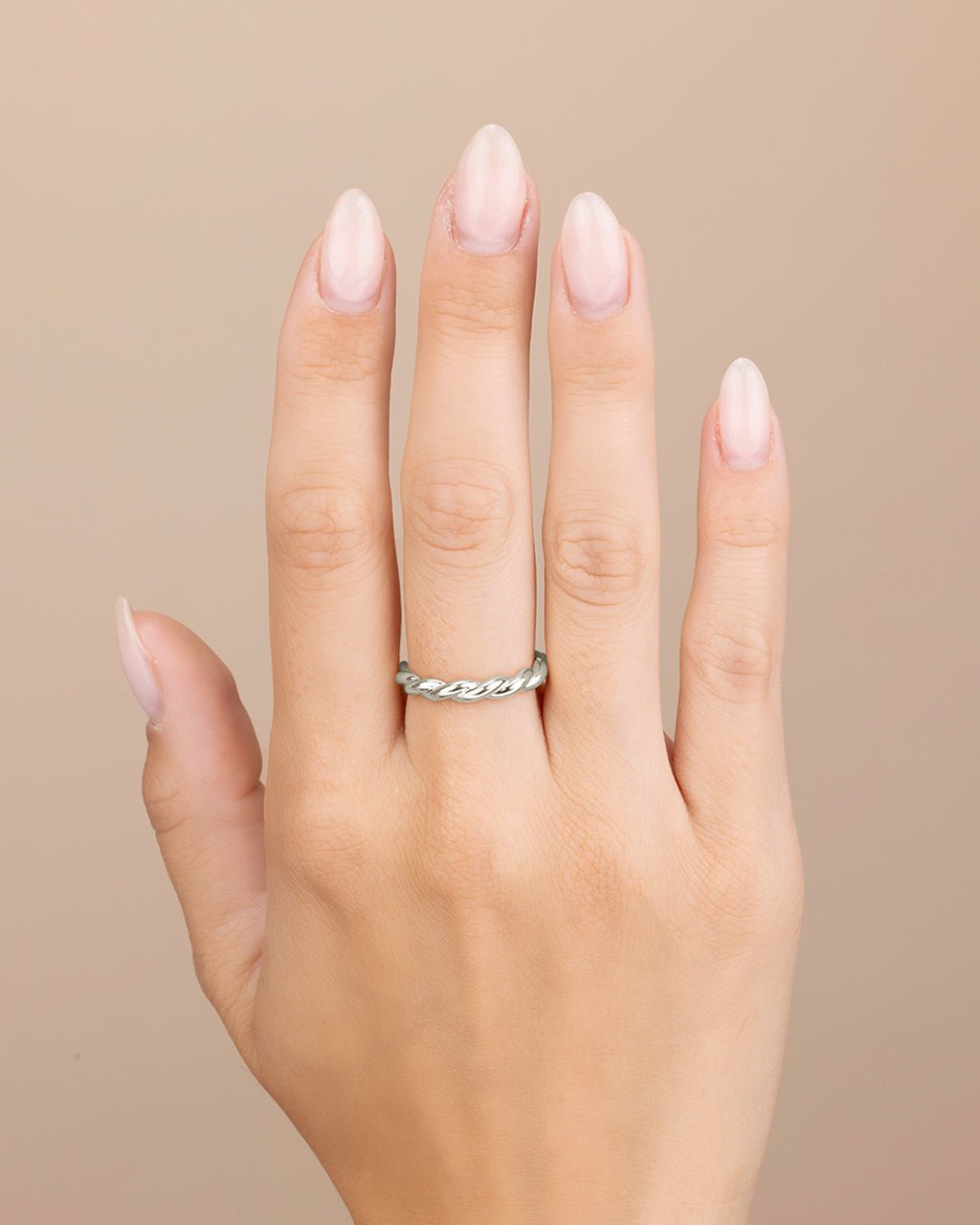Nixie Twist Band Ring - view 4