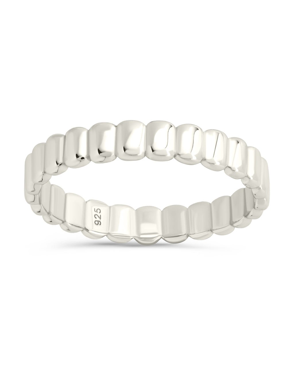 Stacey Textured Band Ring - view 7