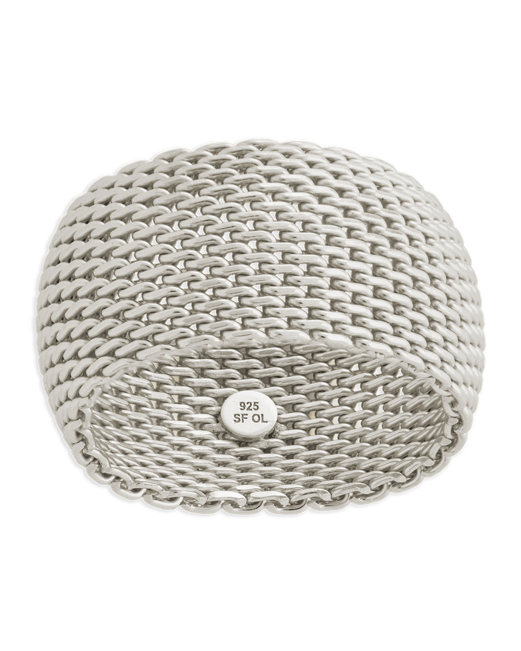 Wide Mesh Ring - view 8