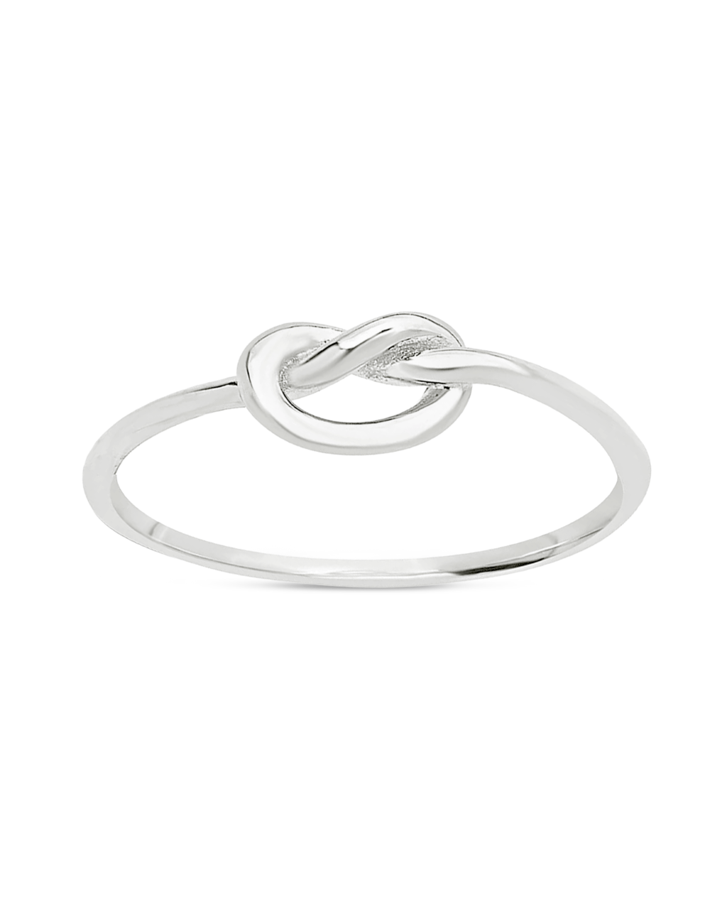 Love Knot Ring in Silver