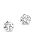 5mm CZ Stud Earrings in Silver