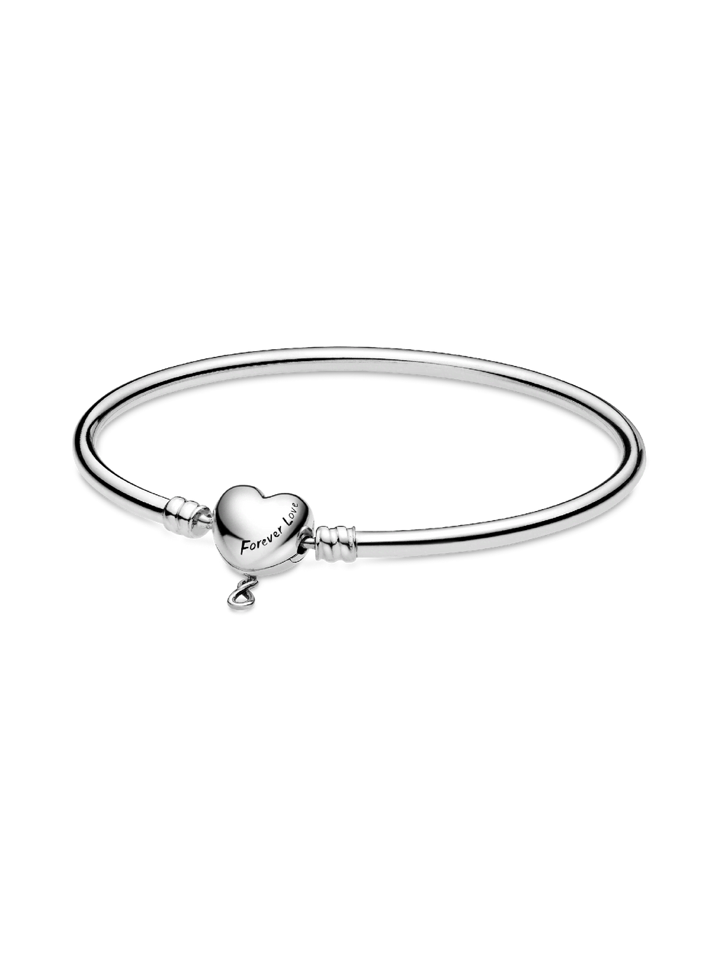 FINAL SALE - Pandora Moments Infinity Heart Clasp Bangle
