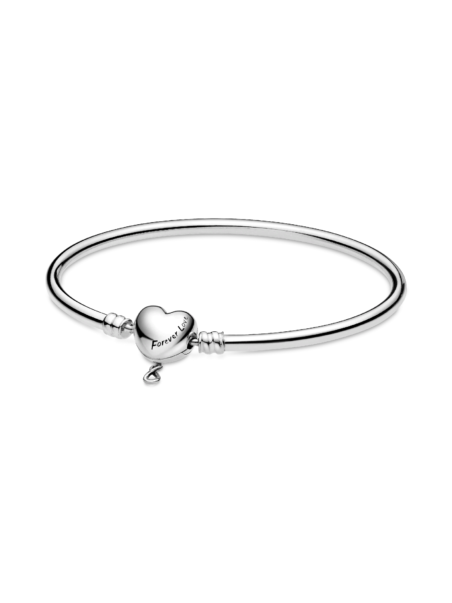 FINAL SALE - Pandora Moments Infinity Heart Clasp Bangle