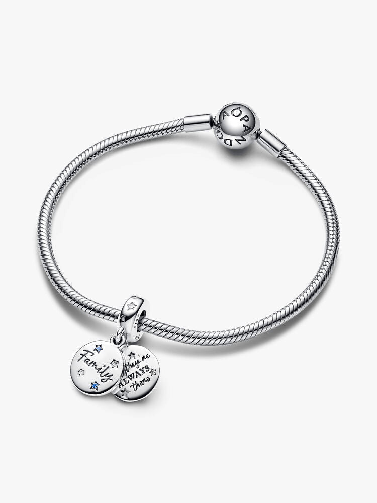 Family Love Double Dangle Charm