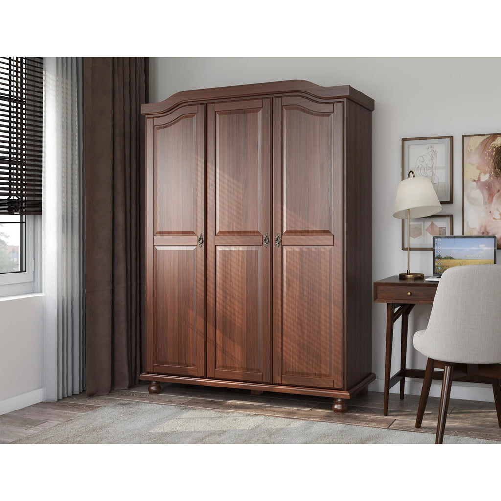 Solid Wood Wardrobe Shelves, Set Of 4, 16.75in W x 18.25in D x 0.75in H - Kyle Collection