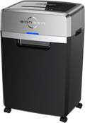 24-Sheet Cross-Cut Paper Shredder, 40-Minute Continuous Run Time, 9-Gallon Basket, P-4 Security