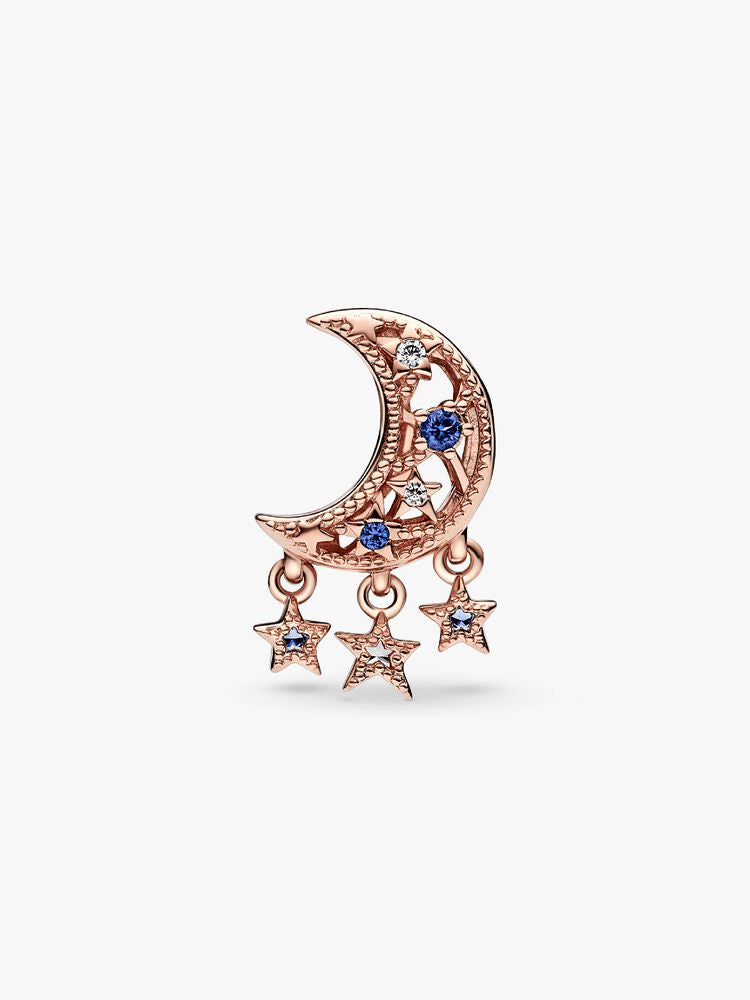 Star & Crescent Moon Charm