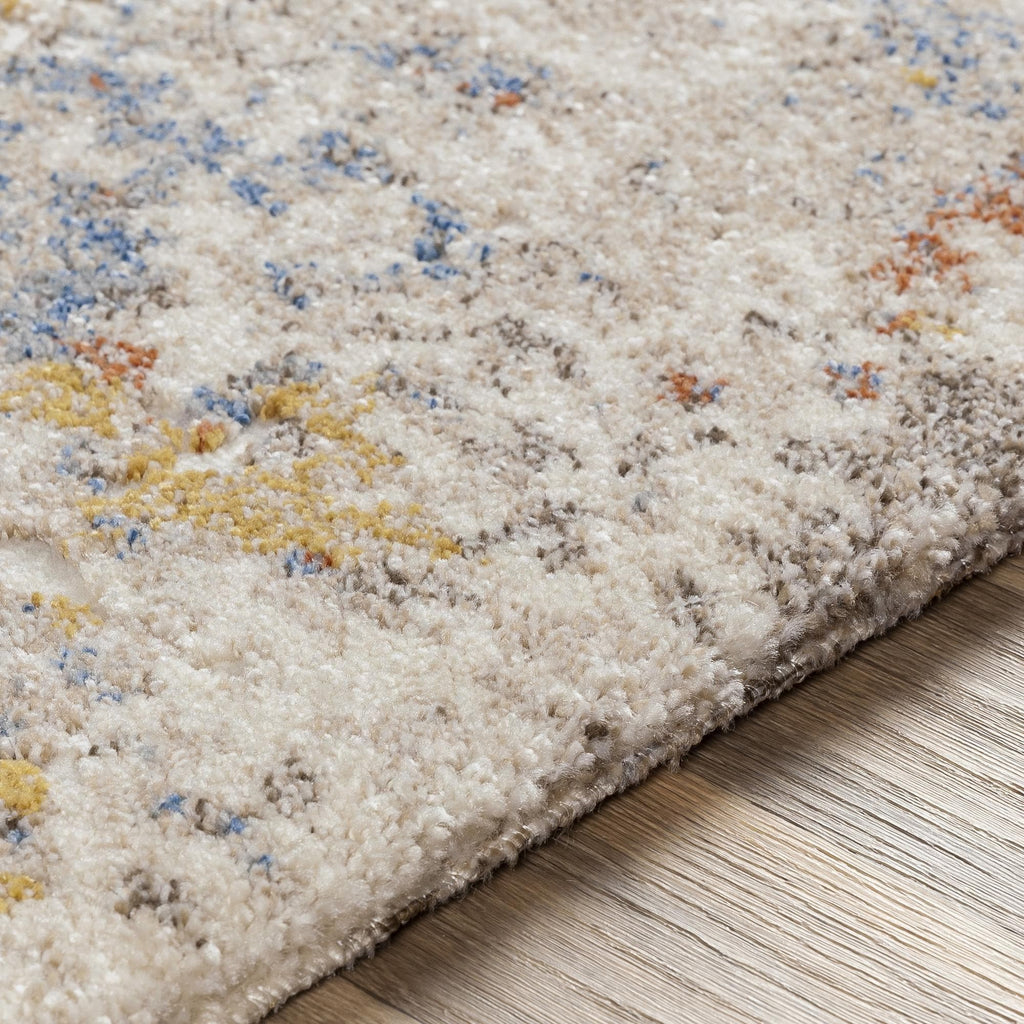 Mid-Century Medallion Area Rug - Brown