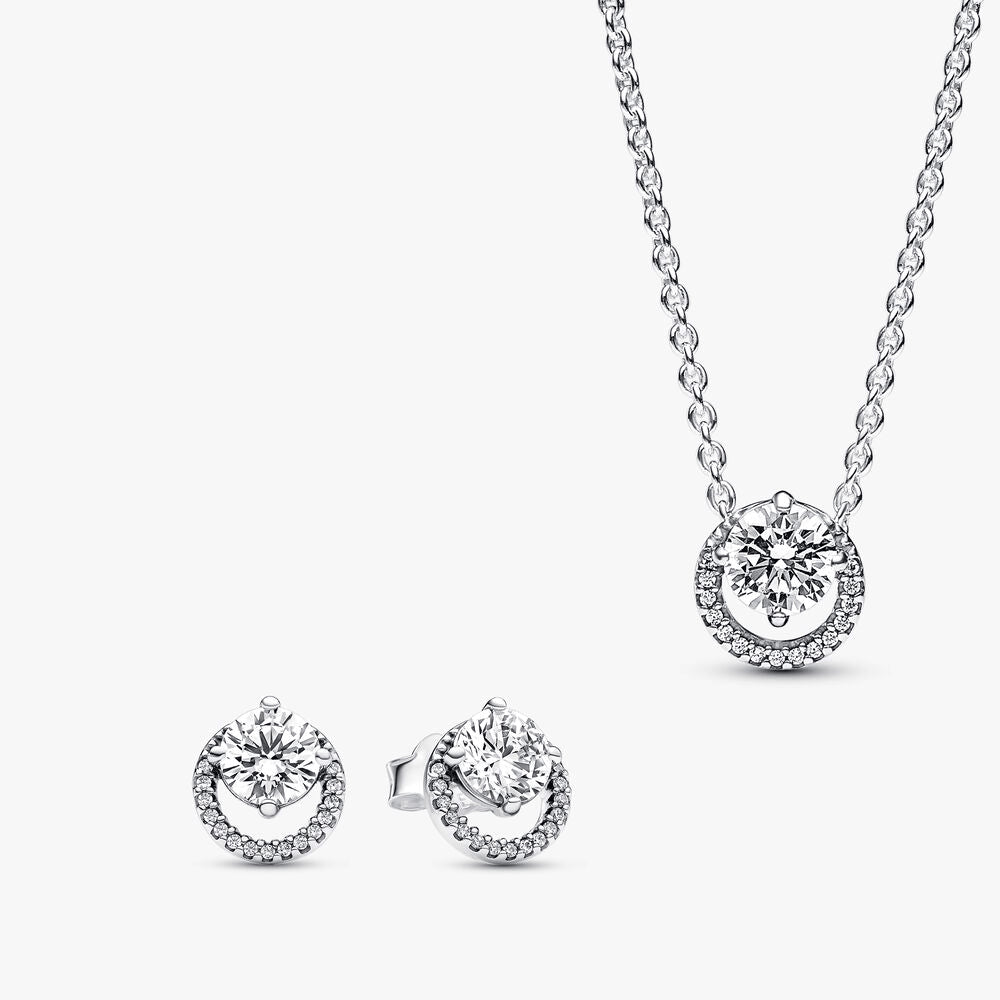 Sparkling Round Halo Gift Set