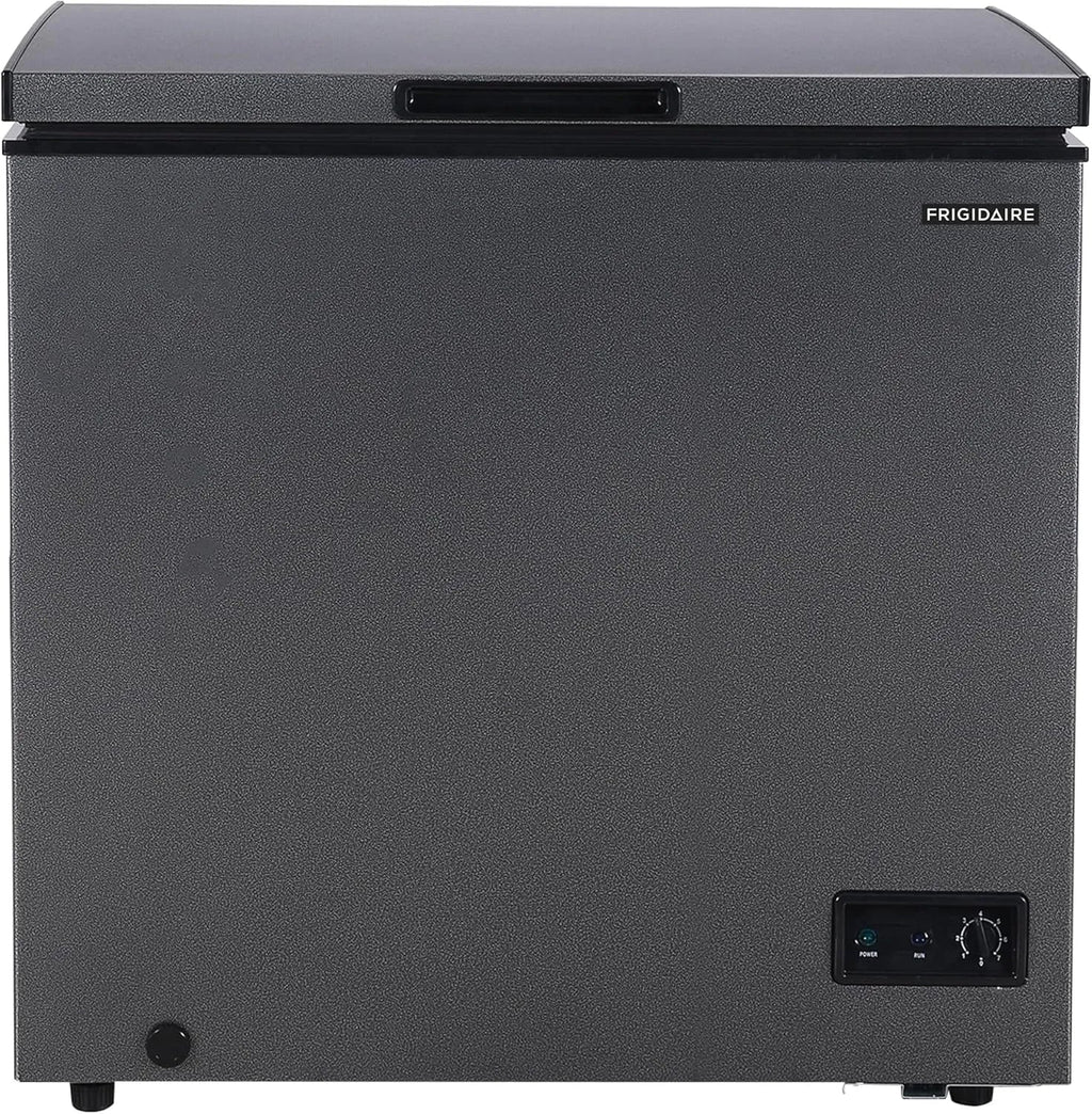 7 Cu. Ft. Chest Freezer With Adjustable Thermostat And Removable Basket - Granita Finish