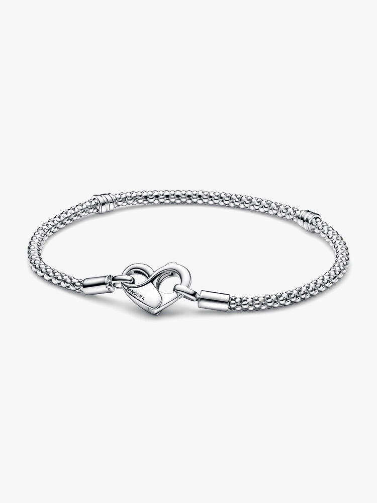 Just Married Two-Tone Wedding Bells Charm & Bracelet Set