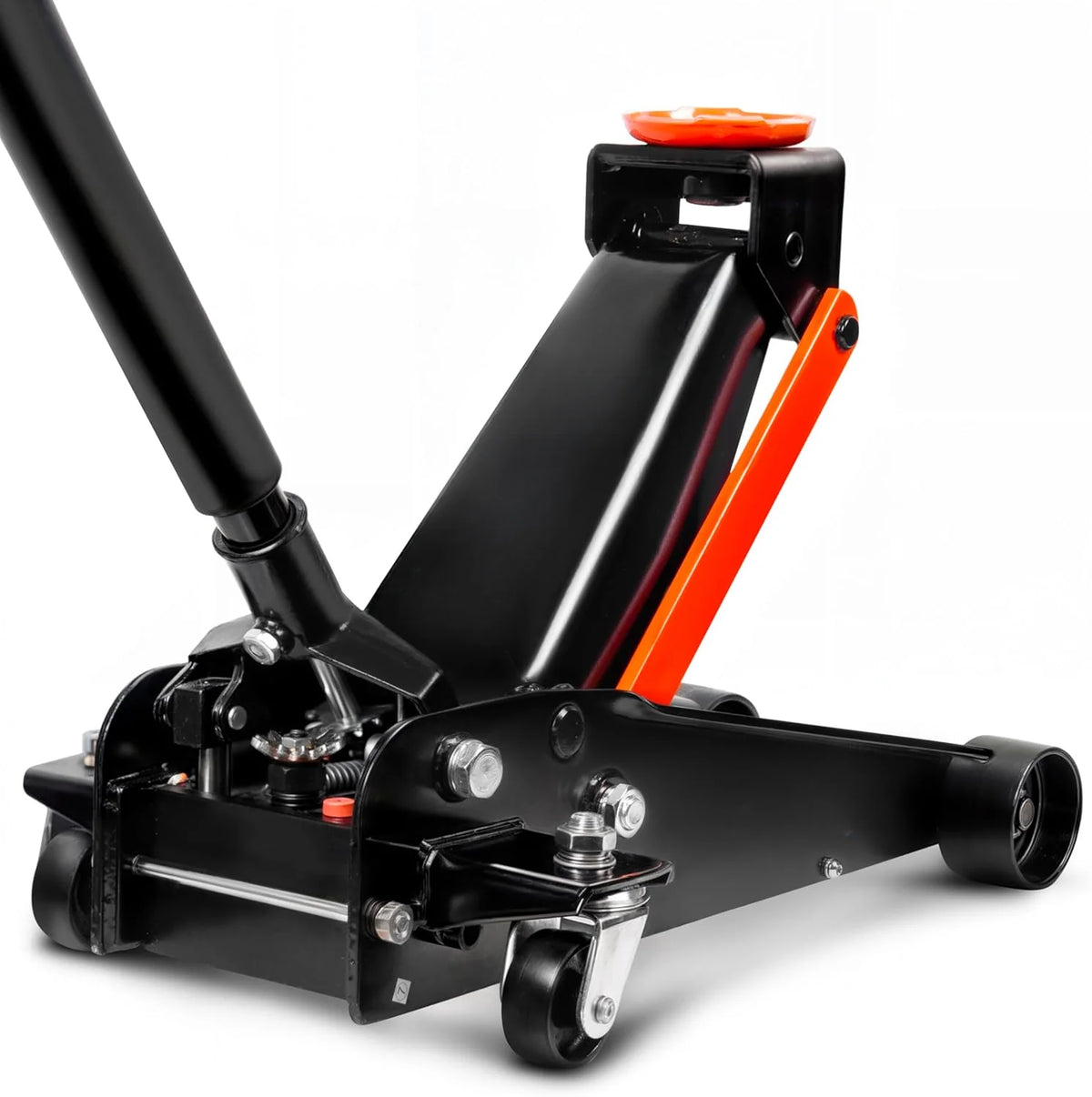 3 Ton Heavy Duty Hydraulic Floor Jack, 6600 lbs, 5.5 in to 18.5 in Lift Range