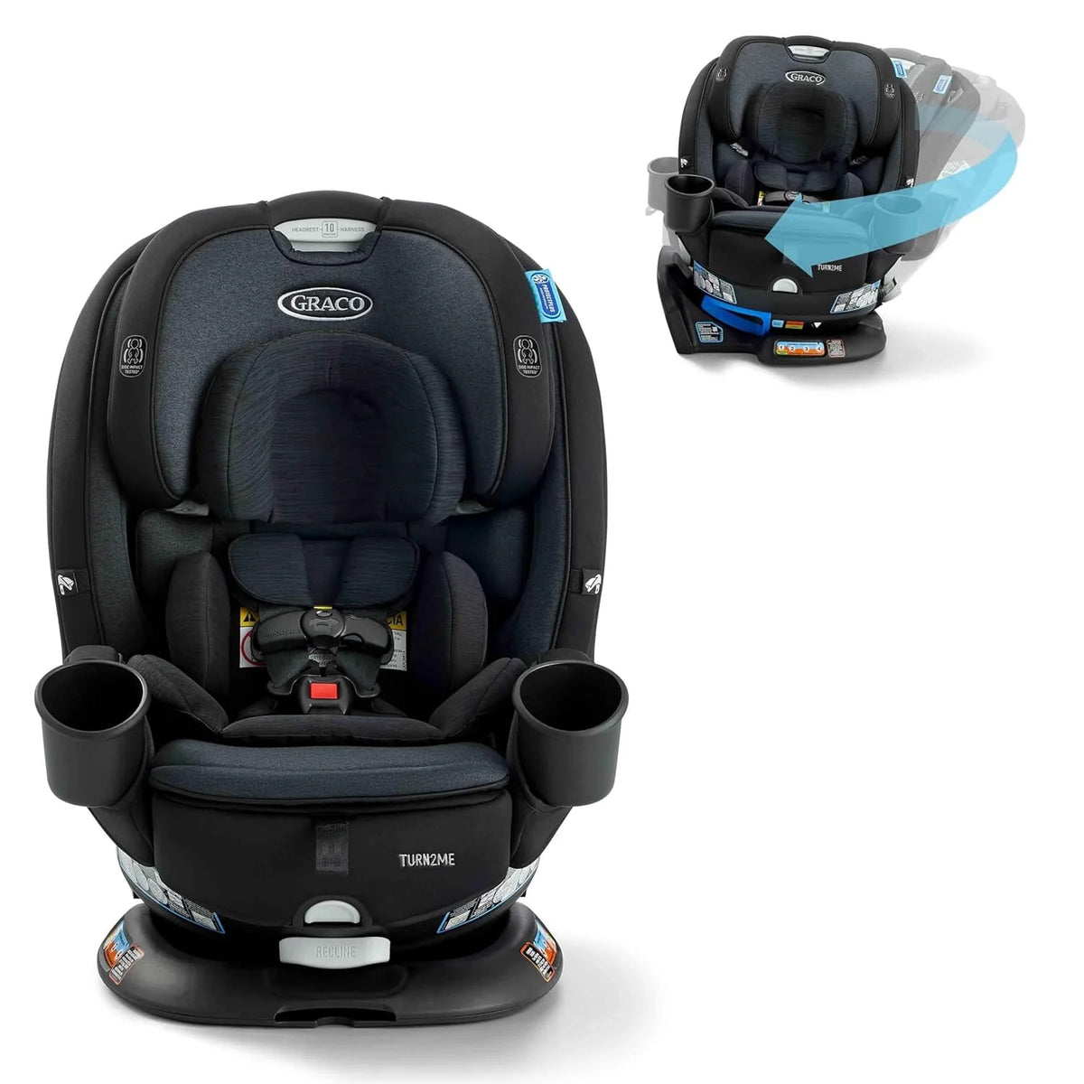 Graco Turn2Me 3-in-1 Rotating Convertible Car Seat, Cambridge 2.0 - 2215451