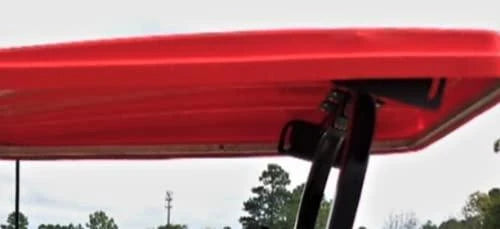 Orange Canopy for Kubota Tractor, 45 in x 50 in
