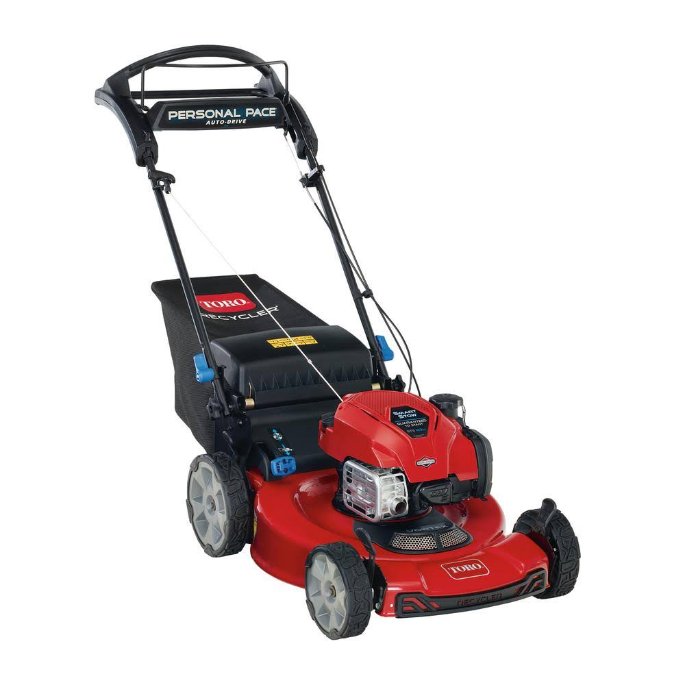 Self-Propelled Gas Lawn Mower With 22 Deck And 150cc Engine