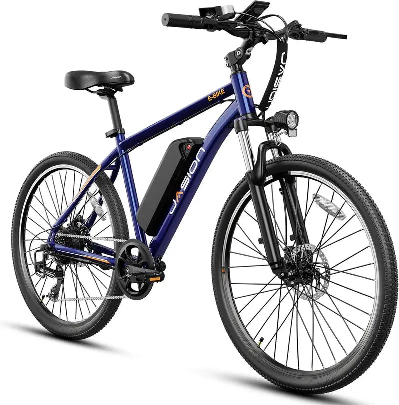 Jasion Adult Electric Mountain Bike, 40-Mile Peak Range, 20 MPH - EB5