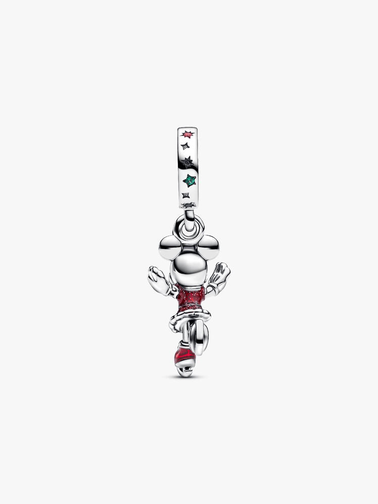 Minnie Mouse Ice Skating Dangle Charm
