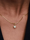 Pandora Infinite 14k Gold Lab-grown Diamond Pendant Necklace