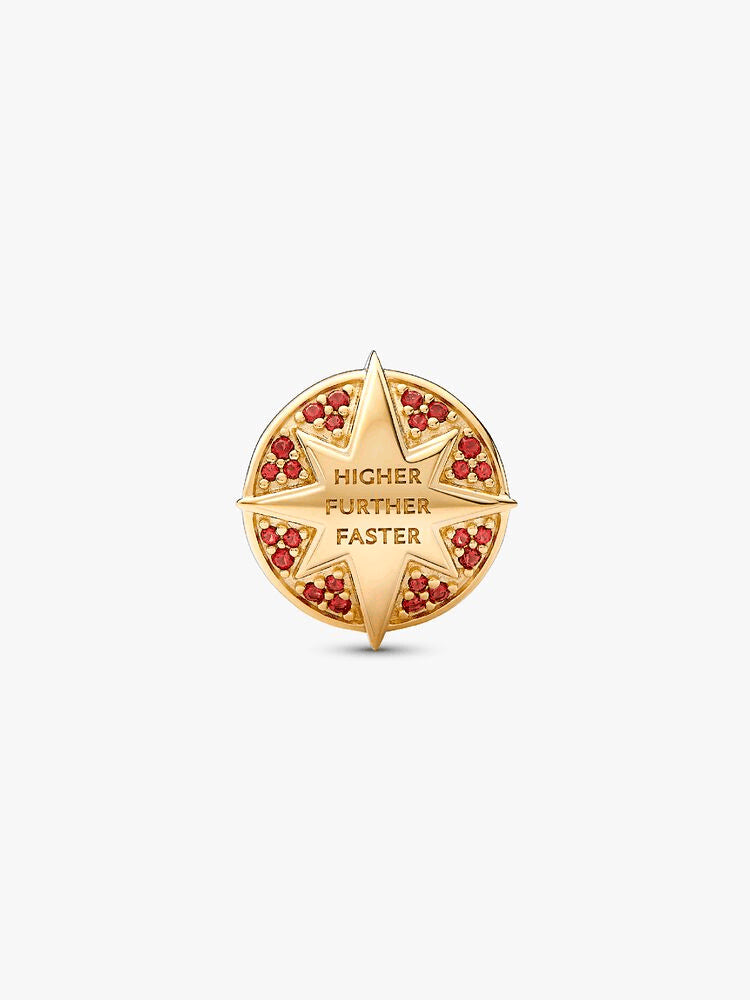FINAL SALE - Marvel Captain Marvel Insignia Charm