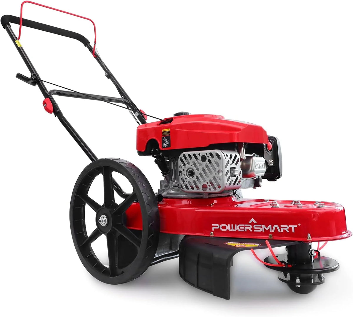 Gas Walk-Behind String Trimmer 22-Inch With High Wheels - DB6222