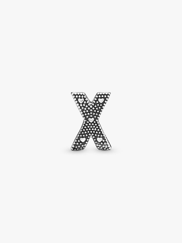 Letter X Alphabet Charm