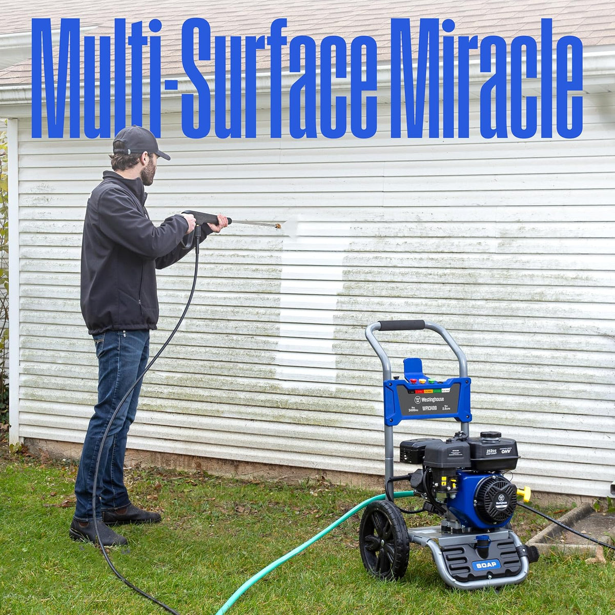 Westinghouse Gas Pressure Washer 3400 PSI 2.6 Max GPM - WPX3400