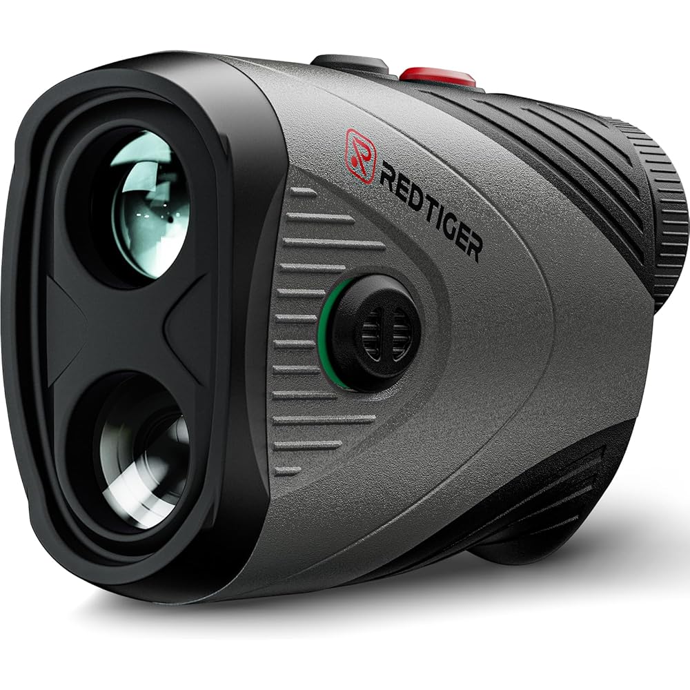 REDTIGER Golf Rangefinder, 7X Magnification, 1200 Yards, Dark Gray - GolfVue Series 1 Pro