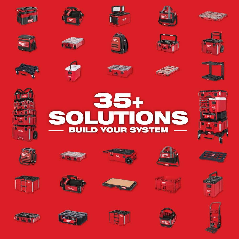 Milwaukee PACKOUT 22 in. Rolling, Large And Medium Tool Box Set - 8426-8425-8424