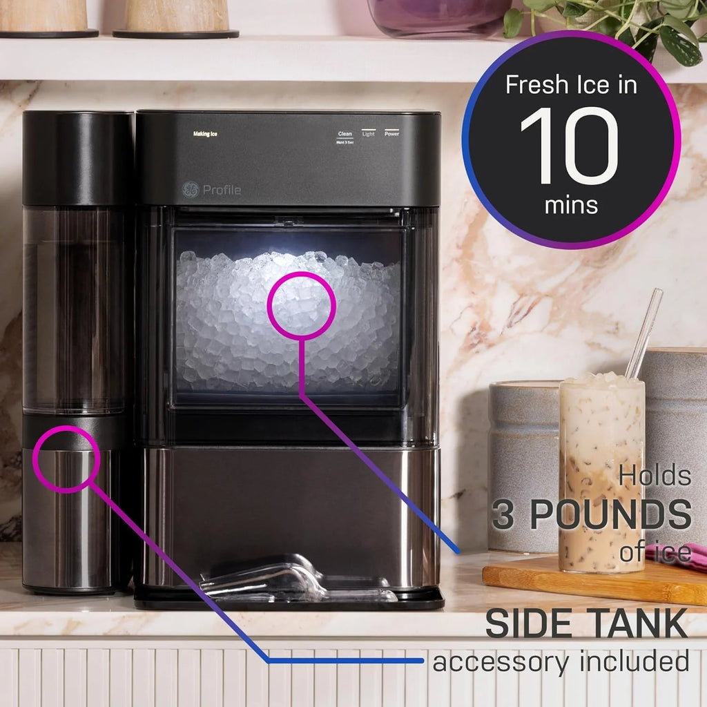 GE Profile Opal 2.0 XL Countertop Nugget Ice Maker, 1 Gallon Tank, 38 Lbs In 24 Hours - XPIOX3SCSS