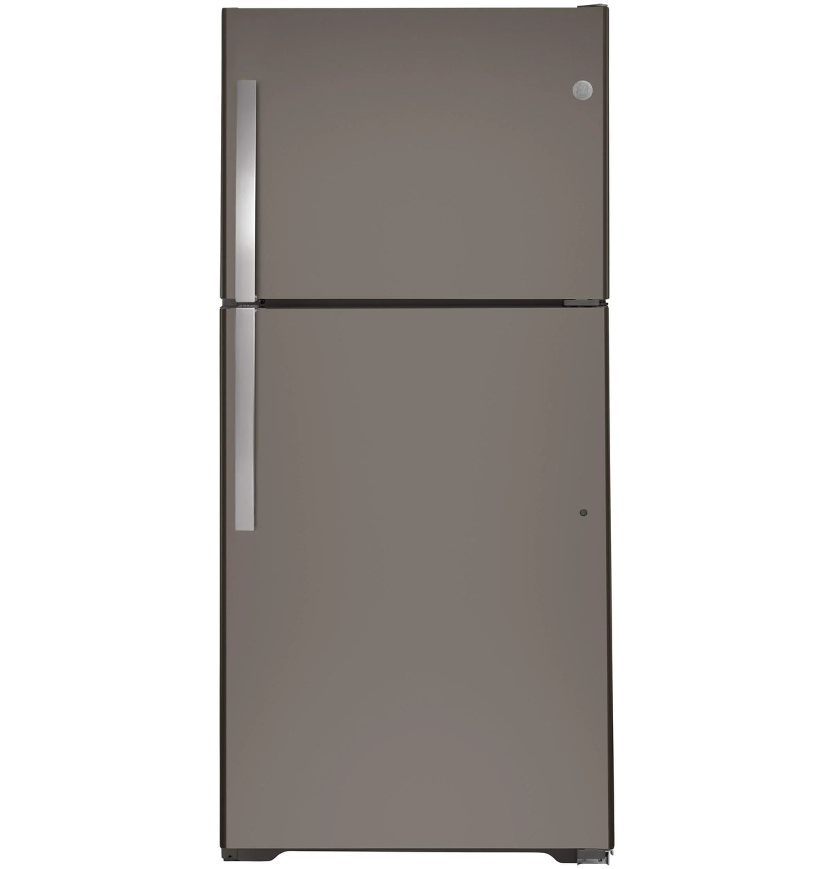 GE Top Freezer Refrigerator 21.9 Cu. Ft. Slate - GTS22KMNRES