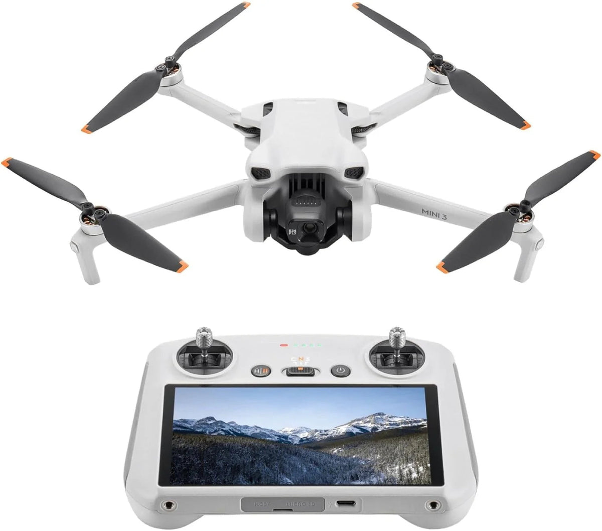 dji Camera Drone, 4K, 38-Min Flight Time, 10 km Video Transmission - Mini 3