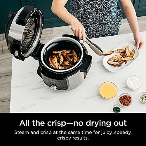 Ninja Foodi Smart XL 14-in-1 8-qt Pressure Cooker Steam Fryer With SmartLid And Thermometer - OL701