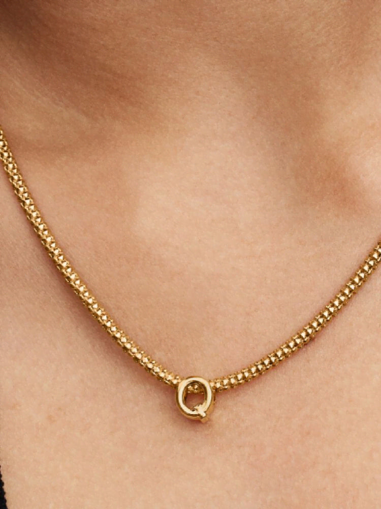 Letter Q Alphabet Charm