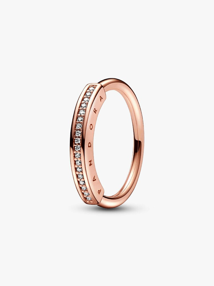 FINAL SALE - Pandora Signature I-D Pavé Ring