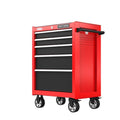 2000 Series 26-in W x 36.5-in H 5-Drawer Steel Rolling Tool Cabinet - Red