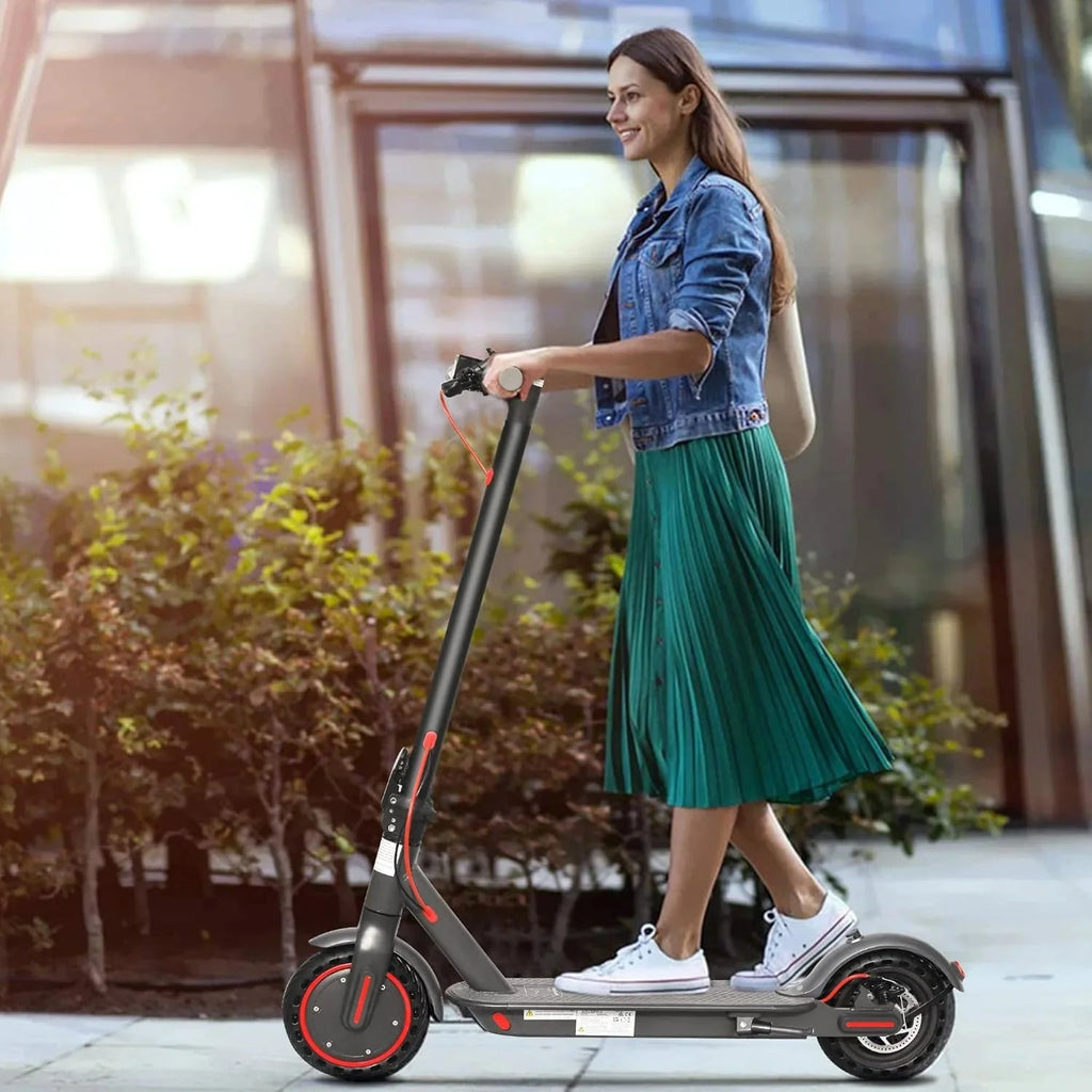 Roinside Electric Scooter, 8.5 in Solid Tires, 350W, 19 MPH, 21-23 Miles - UP12 Plus