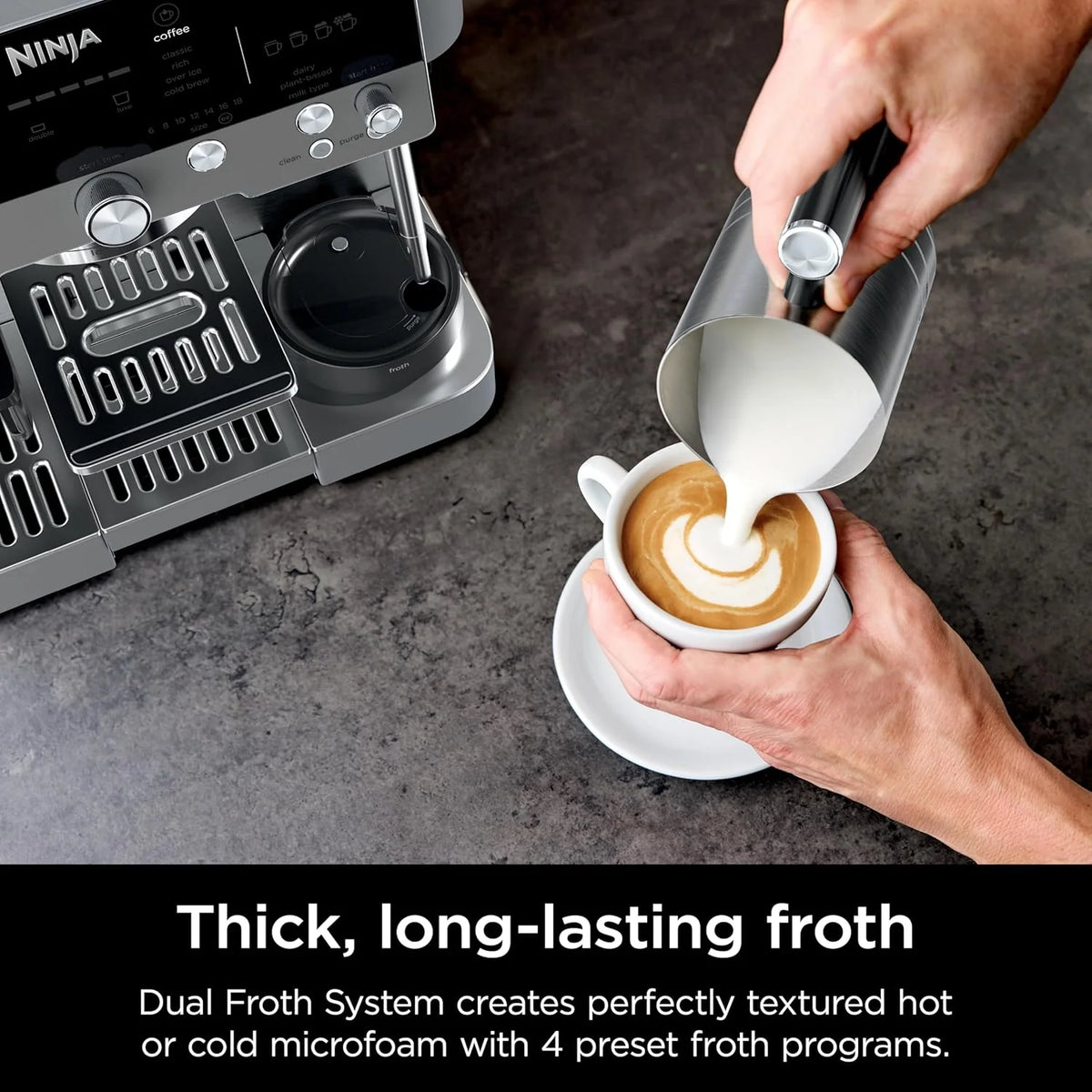 NINJA Espresso Machine & Drip Coffee Maker - Luxe Cafe ES601
