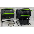 RSI MAZE 2 65 Gallon Composters with 1 Cart and 1 Sifter - Plastic