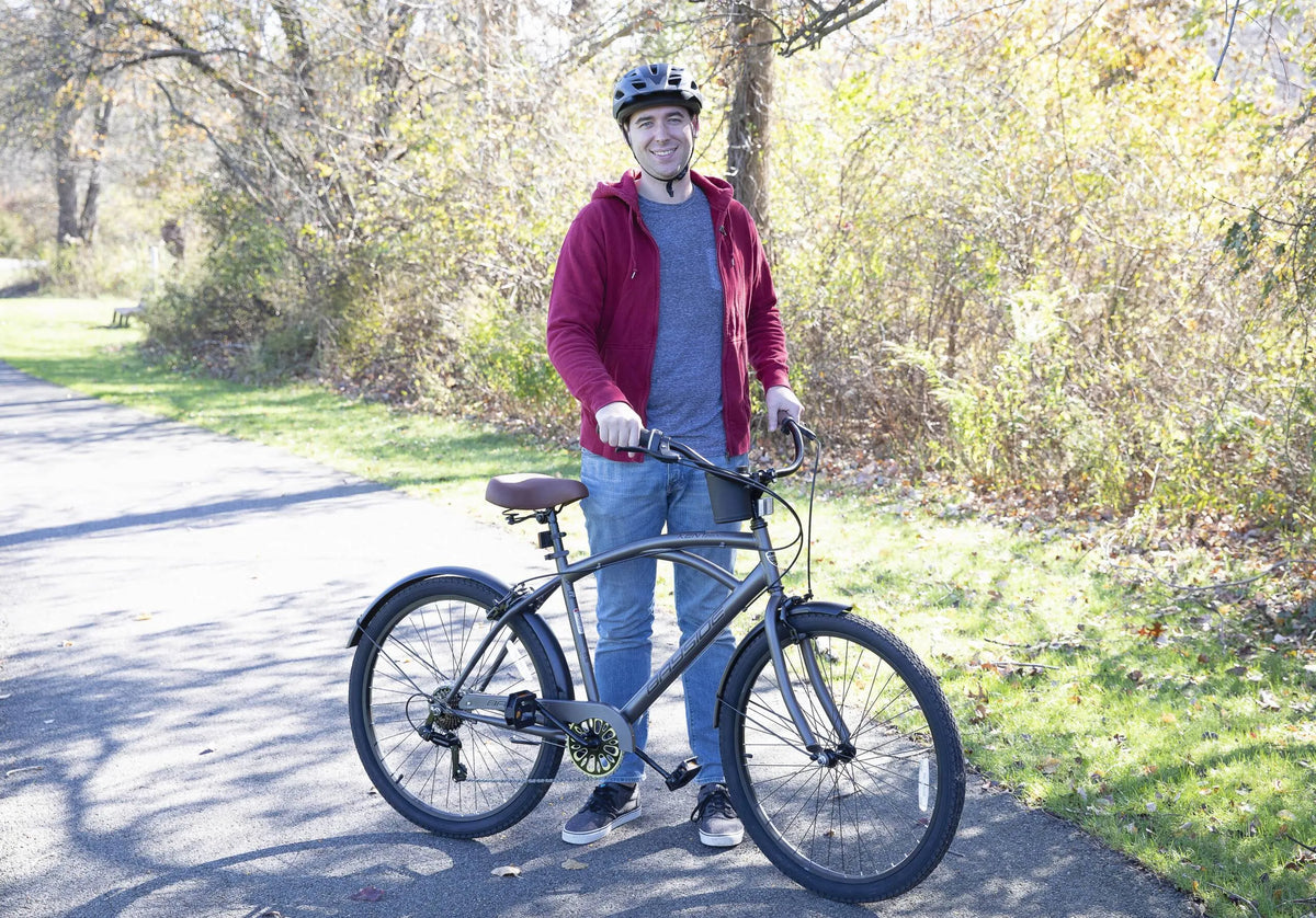 Kent Men's Cruiser Bike 26 in Satin Cocoa - Bayside