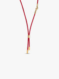 Pandora Talisman Red Recycled Polyester Cord Necklace