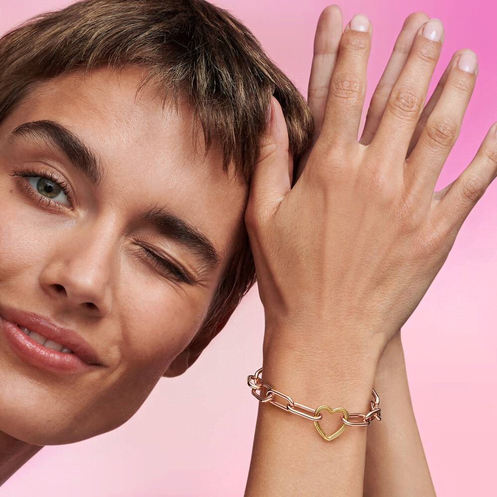 Pandora ME Heart Openable Link
