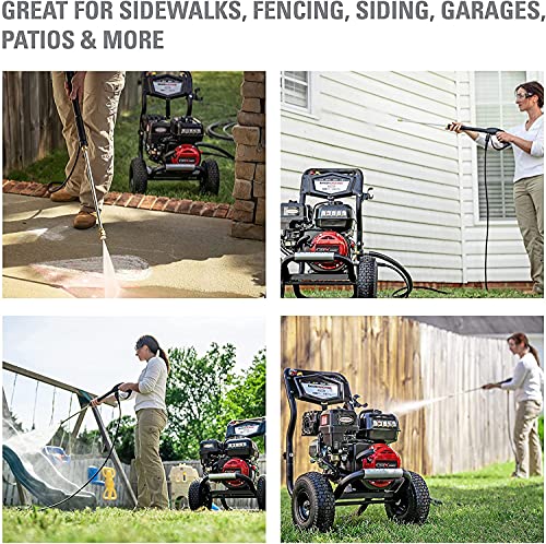 Simpson Gas Pressure Washer 3,400 PSI, 2.5 GPM, 208cc CRX Engine