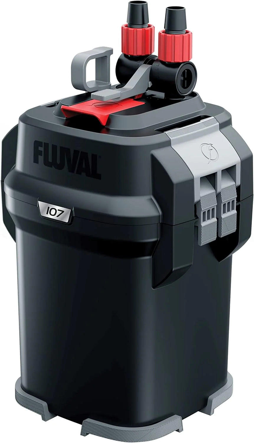 Fluval Aquarium Canister Filter, Black, Up To 100 Gallons - 407 A450