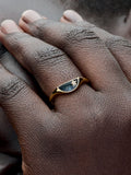 Pandora ME Halved Enamel Signet Ring