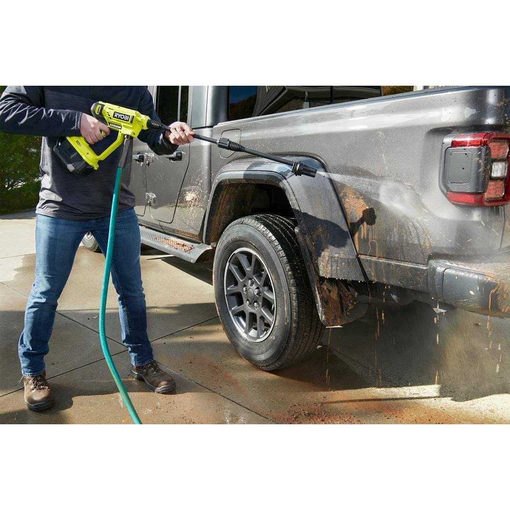Ryobi ONE+ 18V EZClean Cordless Cold Water Power Cleaner, 320 PSI 0.8 GPM - RY120350