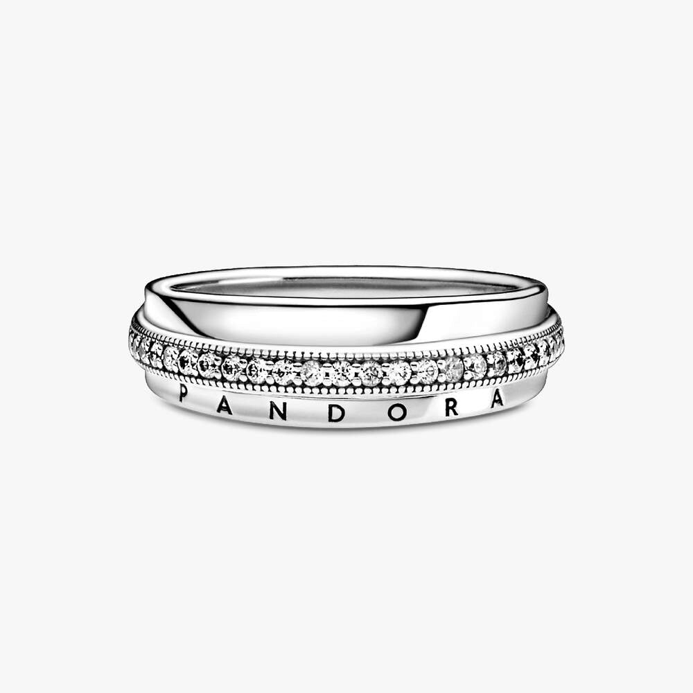 FINAL SALE - Triple Band Pavé Ring