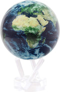 MOVA Self-Rotating Globe Earth With Clouds, 4.5 in - Light Powered