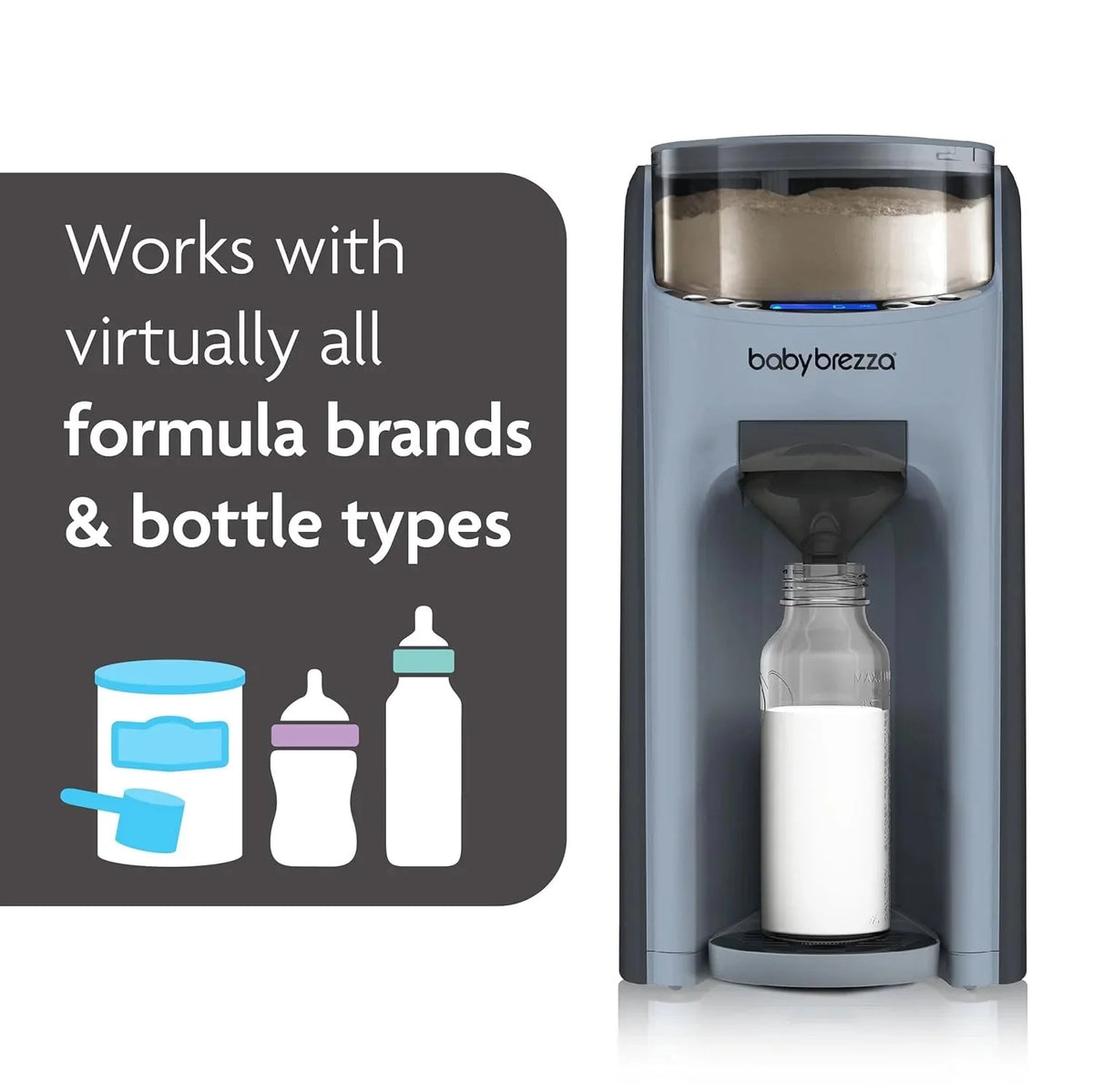 Baby Brezza Formula Pro Advanced Formula Dispenser Machine, Slate - FRP0141