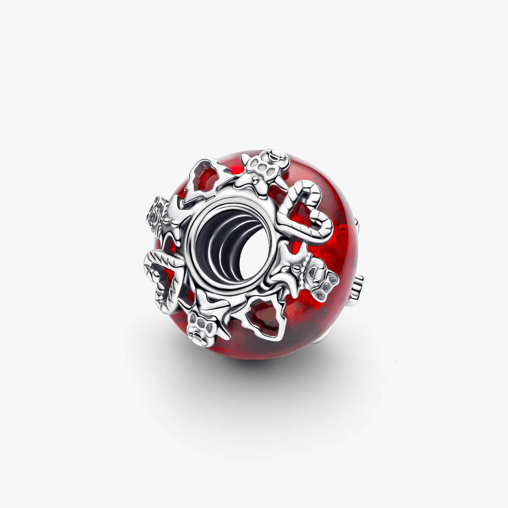 Christmas Magic Murano Glass Charm